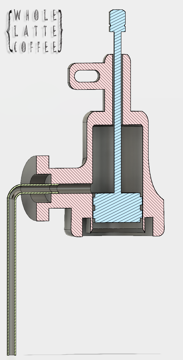La Pavoni Europiccola Professional Grouphead Diagram
