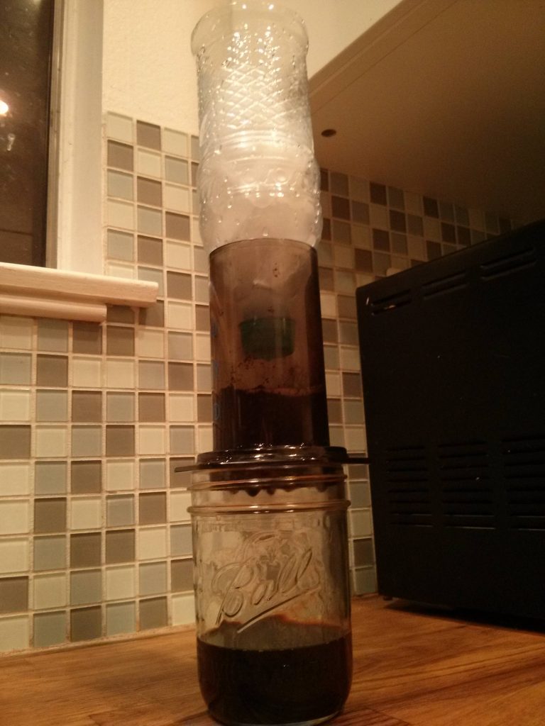 Crude but effective DIY Cold Drip setup (links to Reddit discussion)